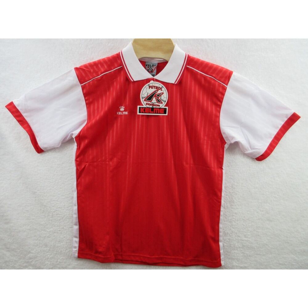 NWT Vintage 90s Y2K KELME Milltown Polyester Men's Medium Soccer Jersey